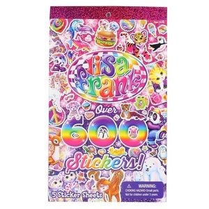 Lisa Frank Sticker Book with Over 600 Stickers